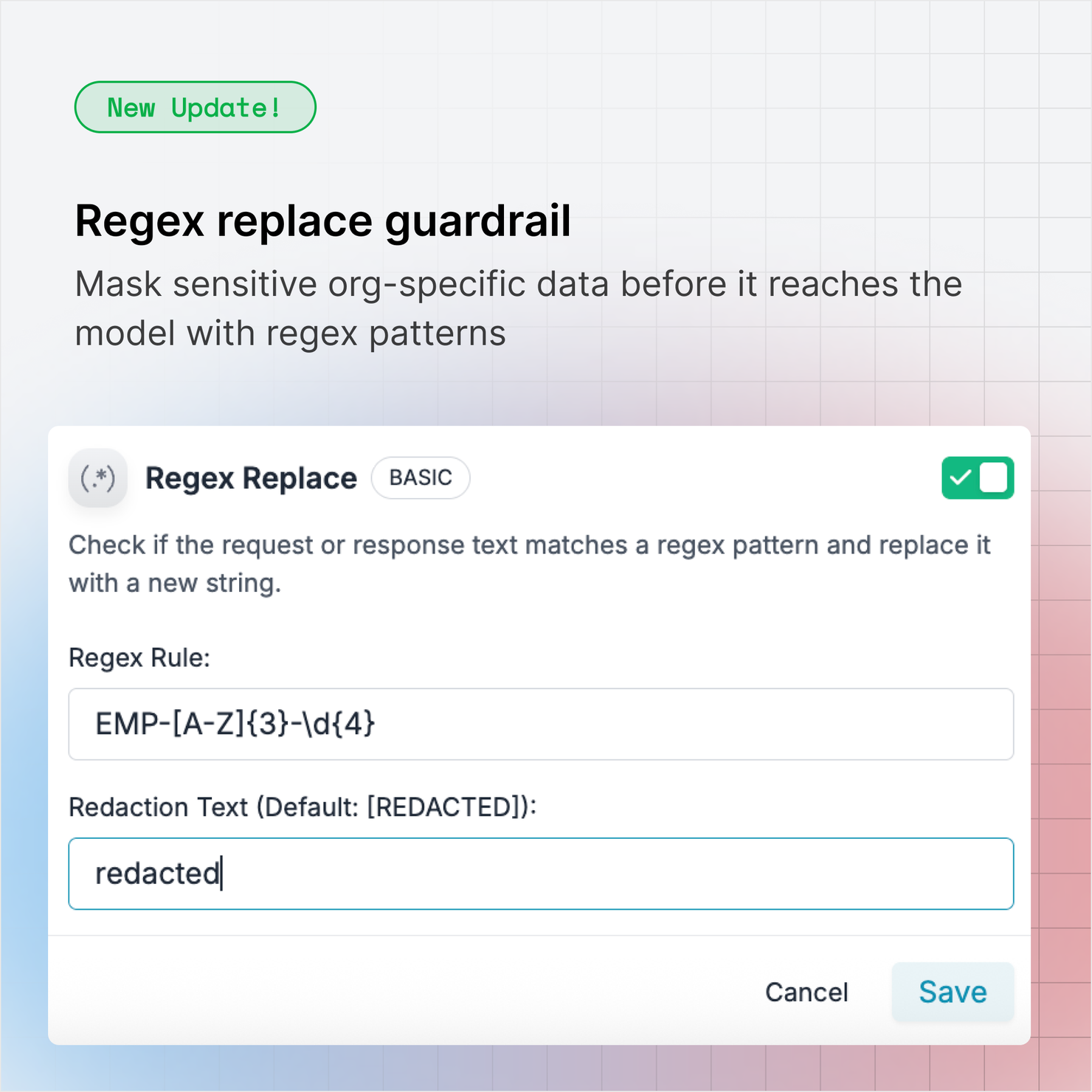 regex-replace-guardrails