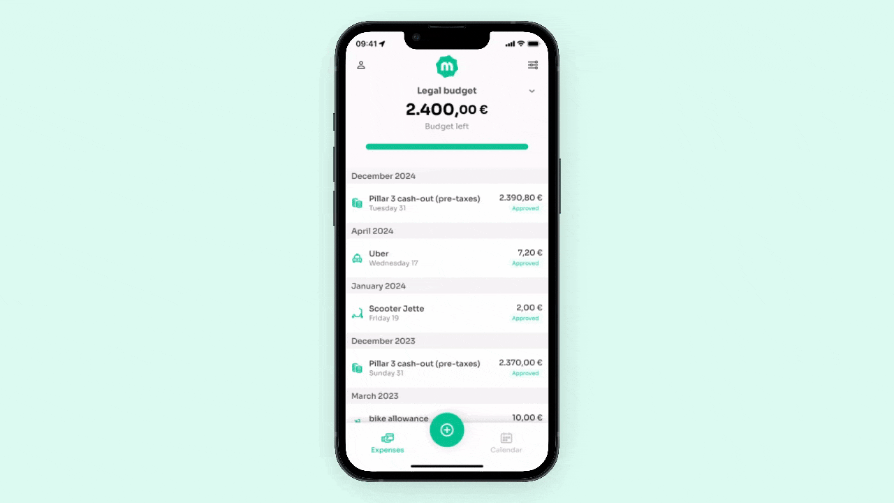 Mobile AI expense scanner