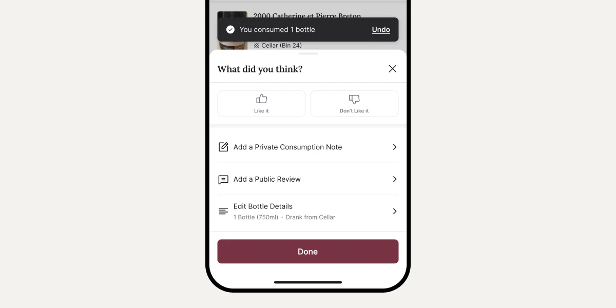 Screen - Quick Consume 1-2