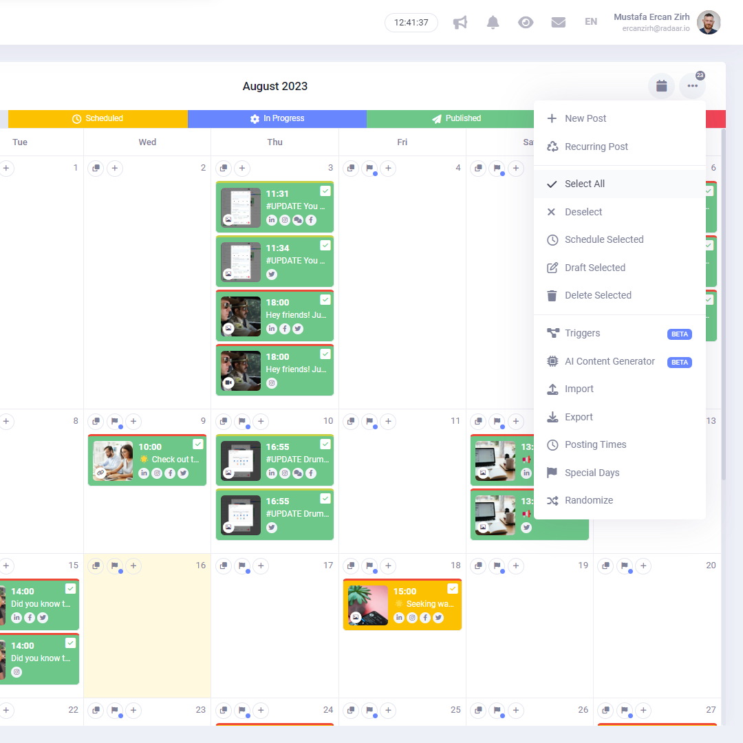 Publishing-Multi-Select