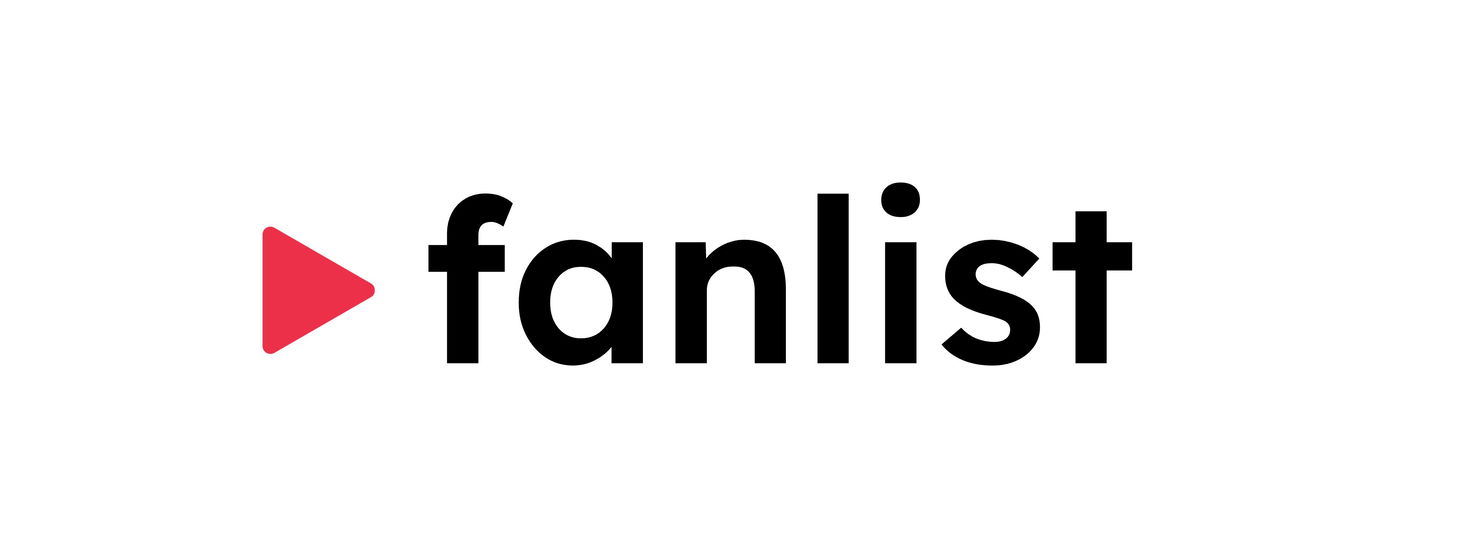 Fanlist Logo Red Black