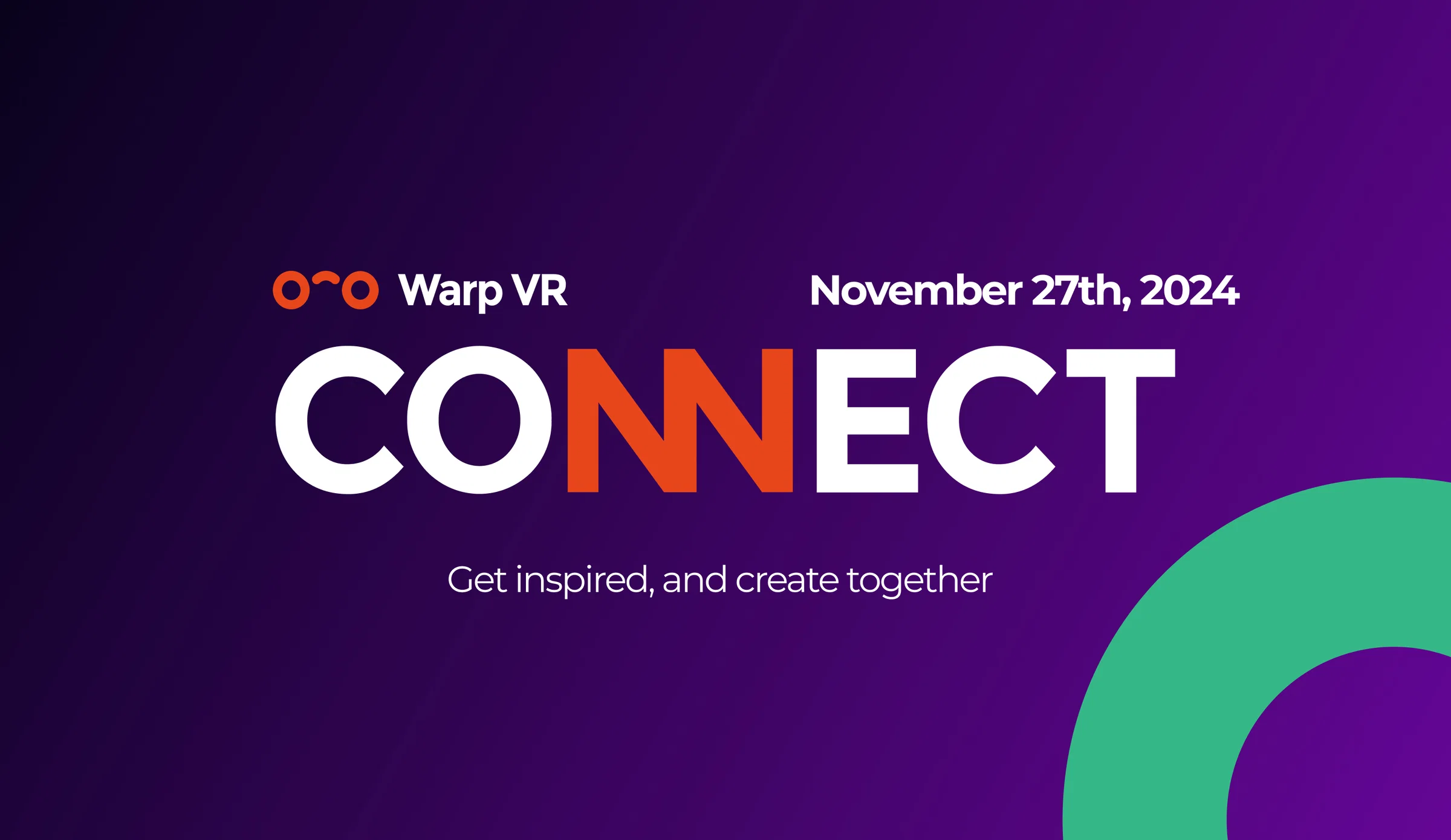 Smaller Version - Warp VR Connect - November 27th