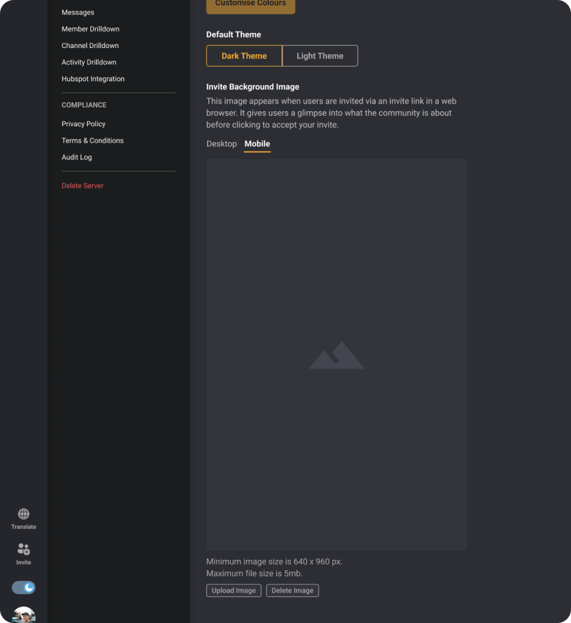 Settings 1