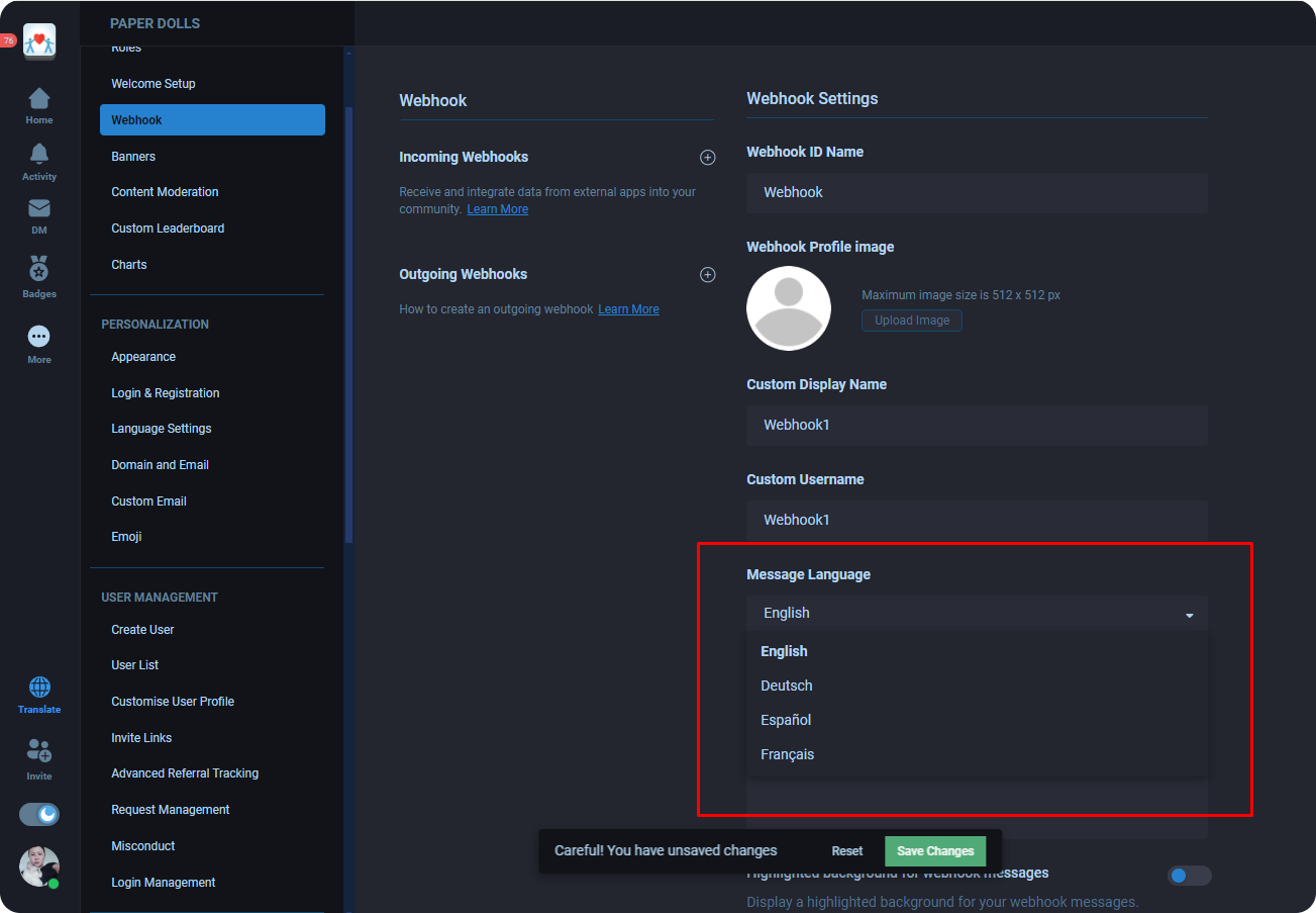 webhooks language 1 1