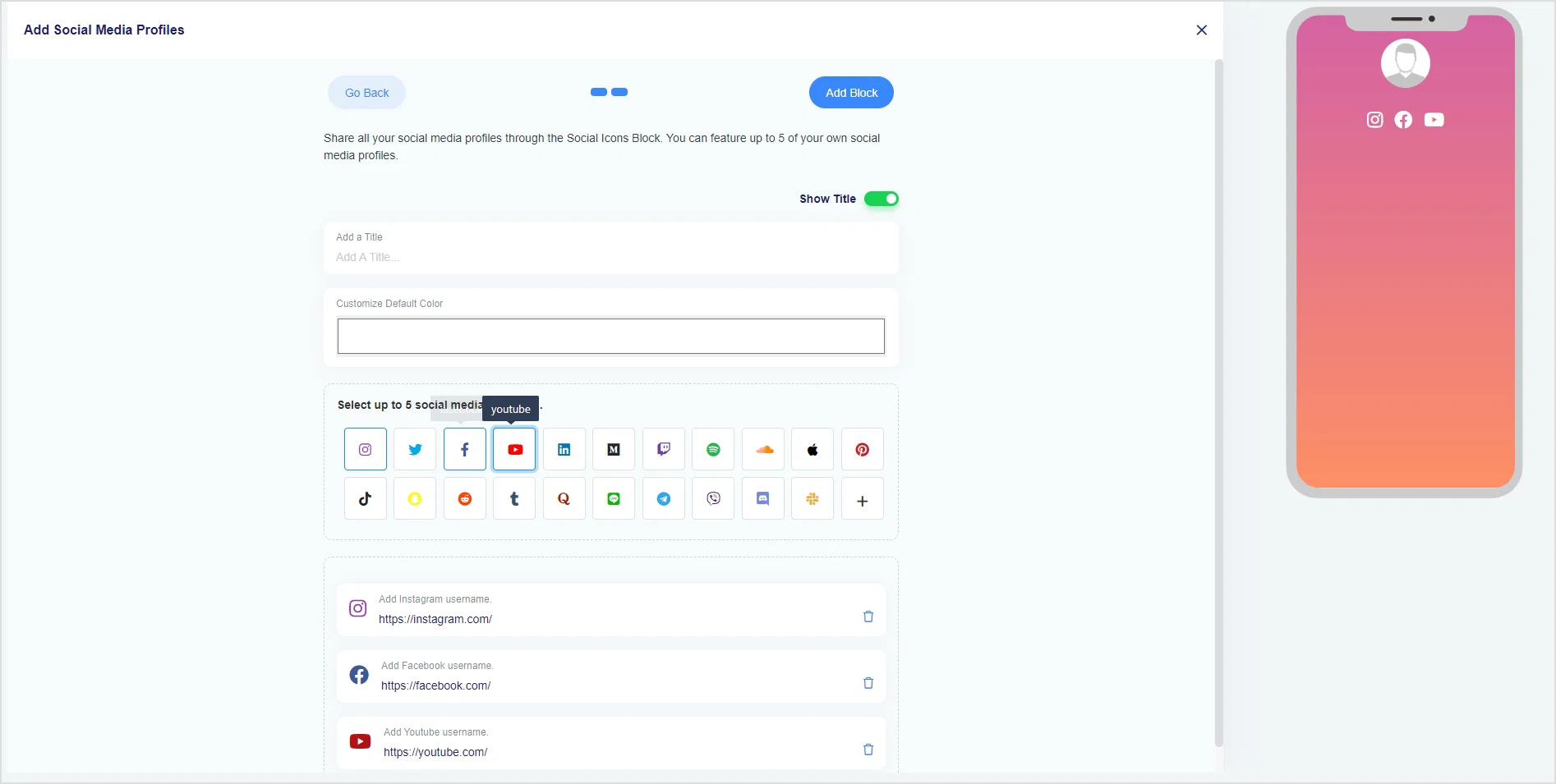 social-block-bio-links
