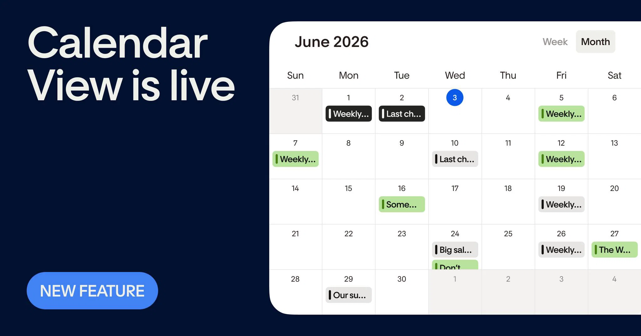Calendar