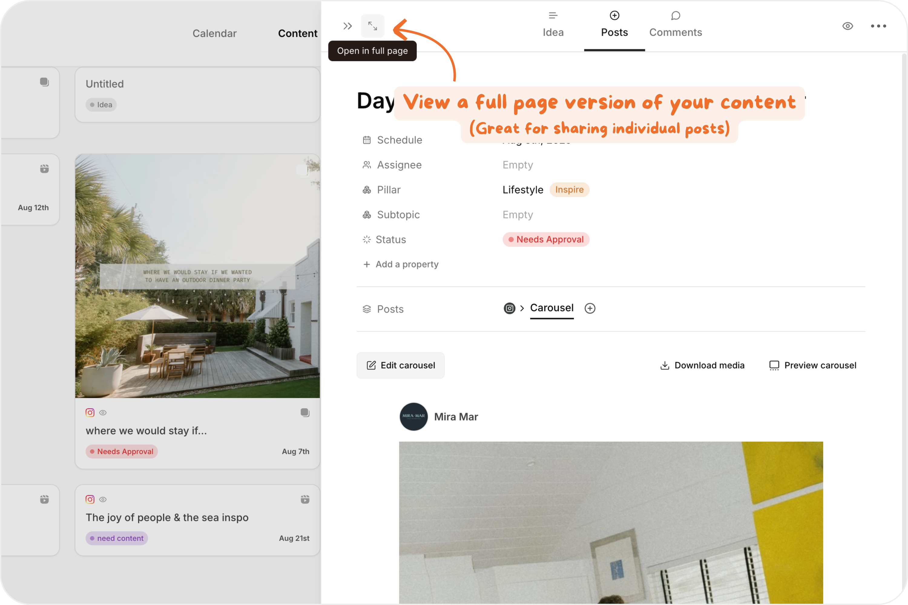 Easily share content with your team (1)