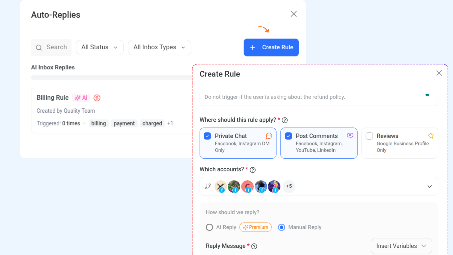 Inbox auto replies (13)
