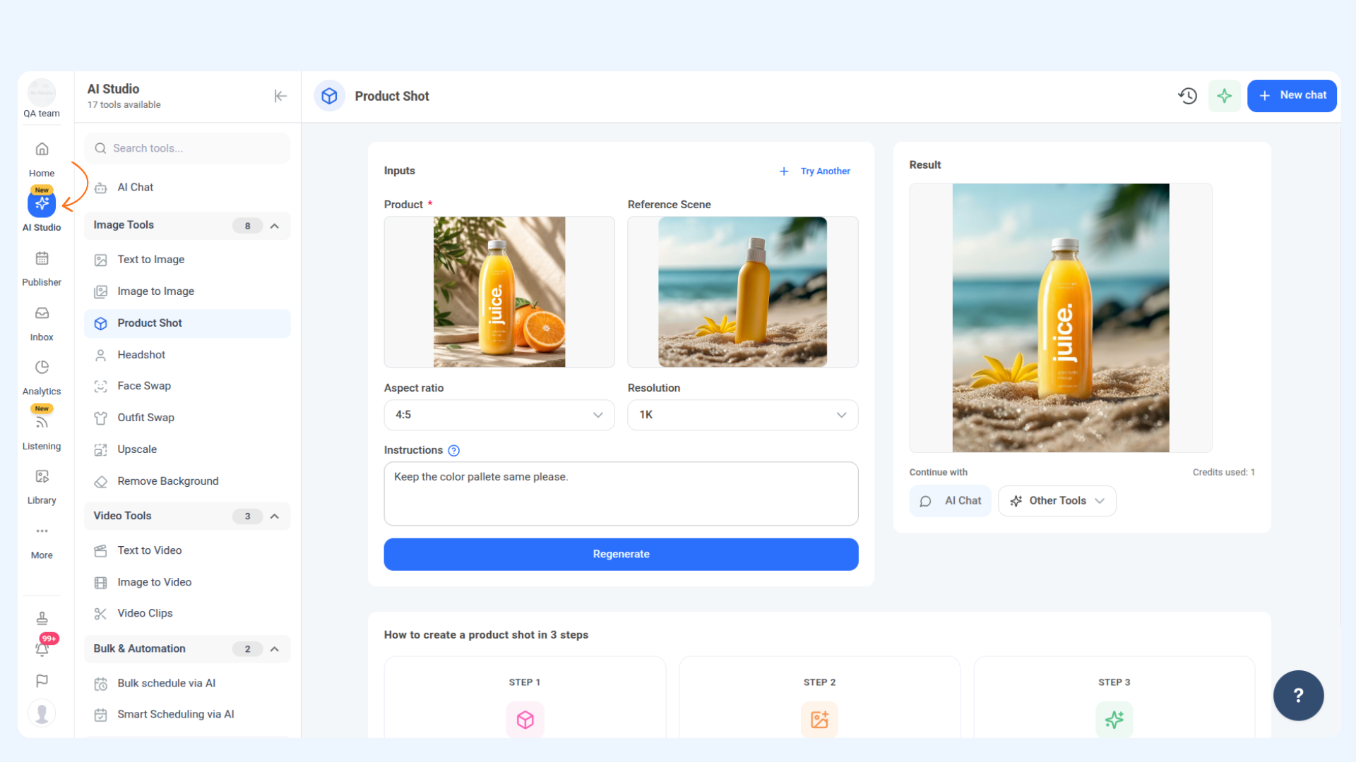 AI studio
