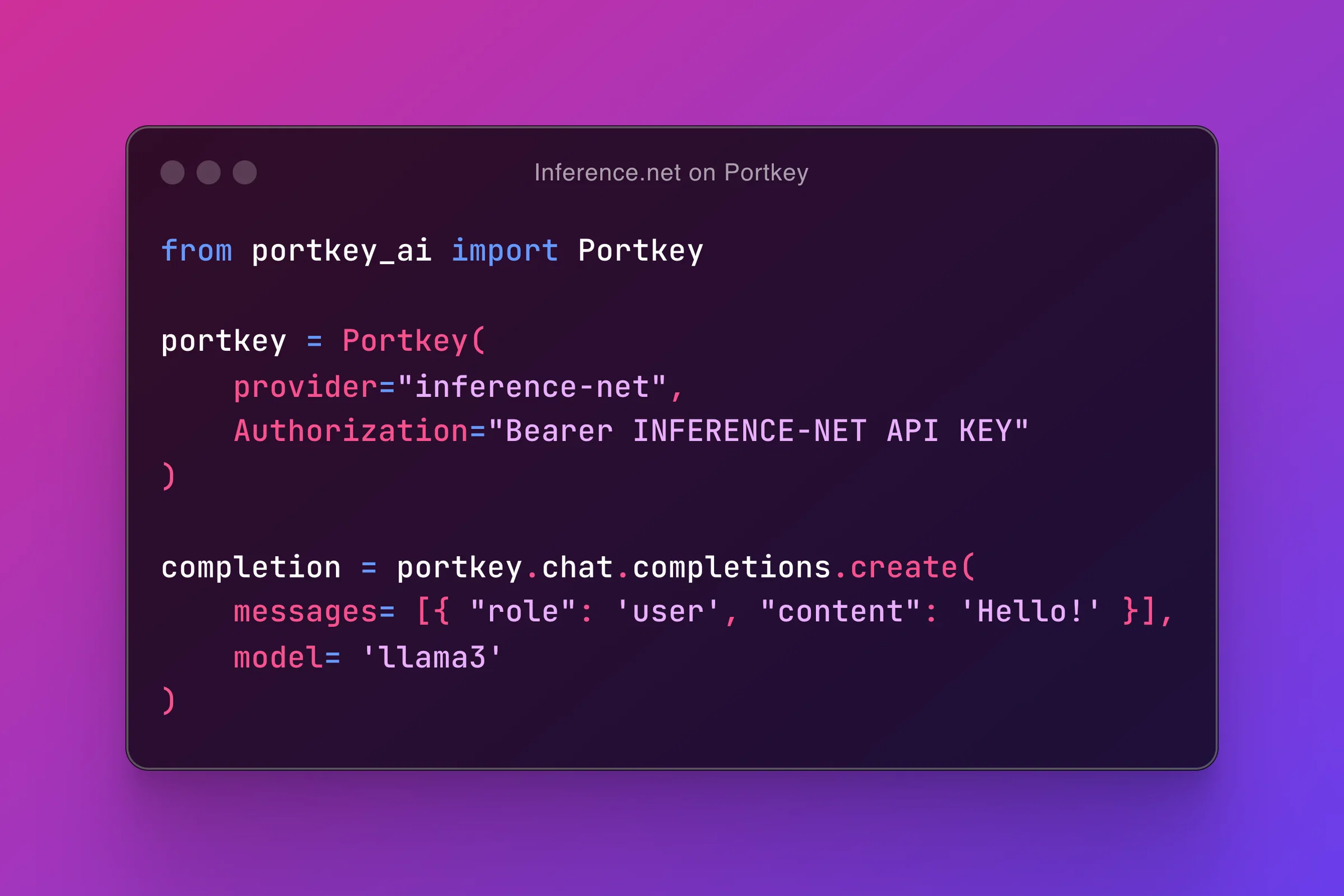 Inference.net-on-Portkey