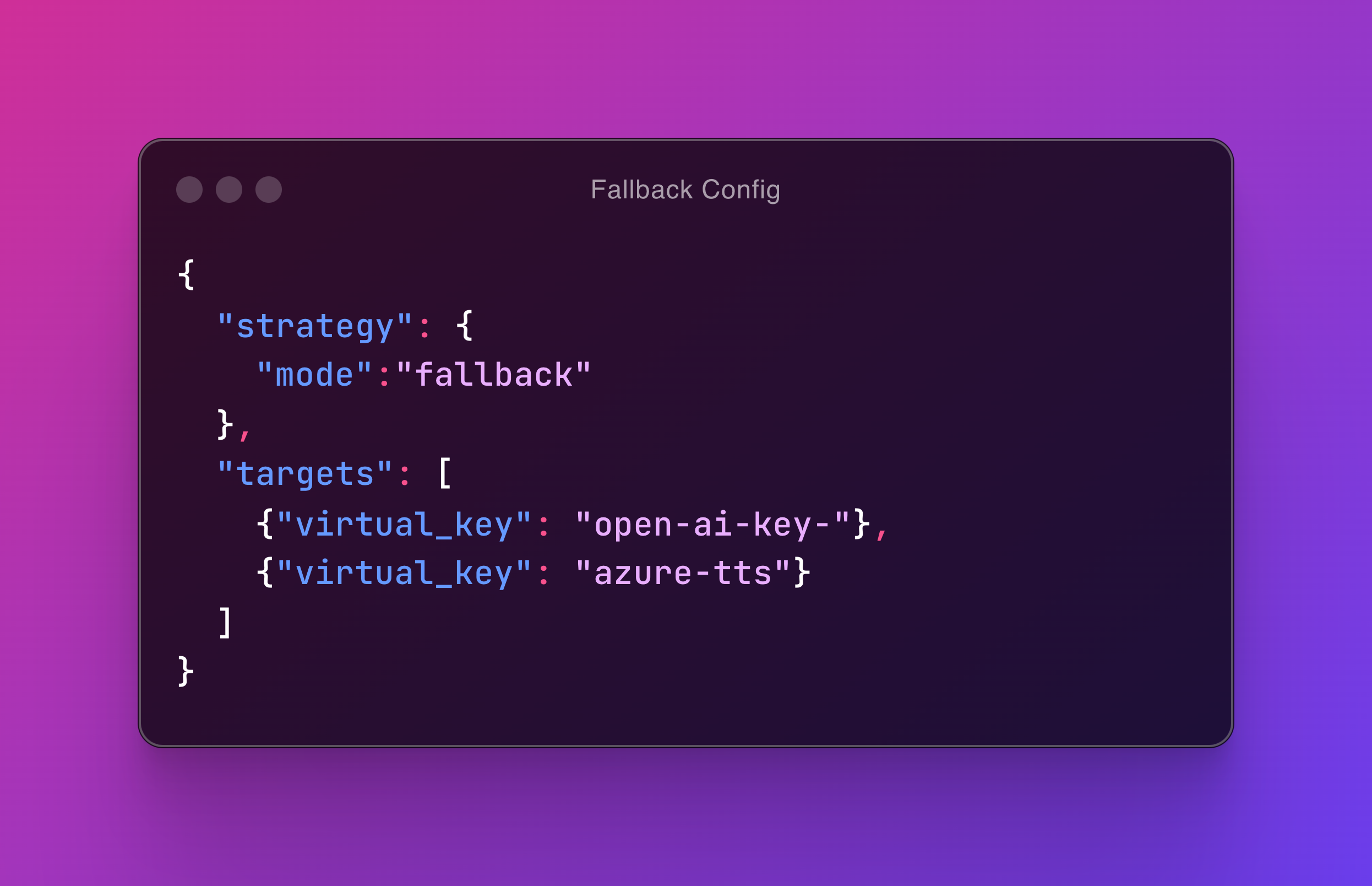 Fallback-Config