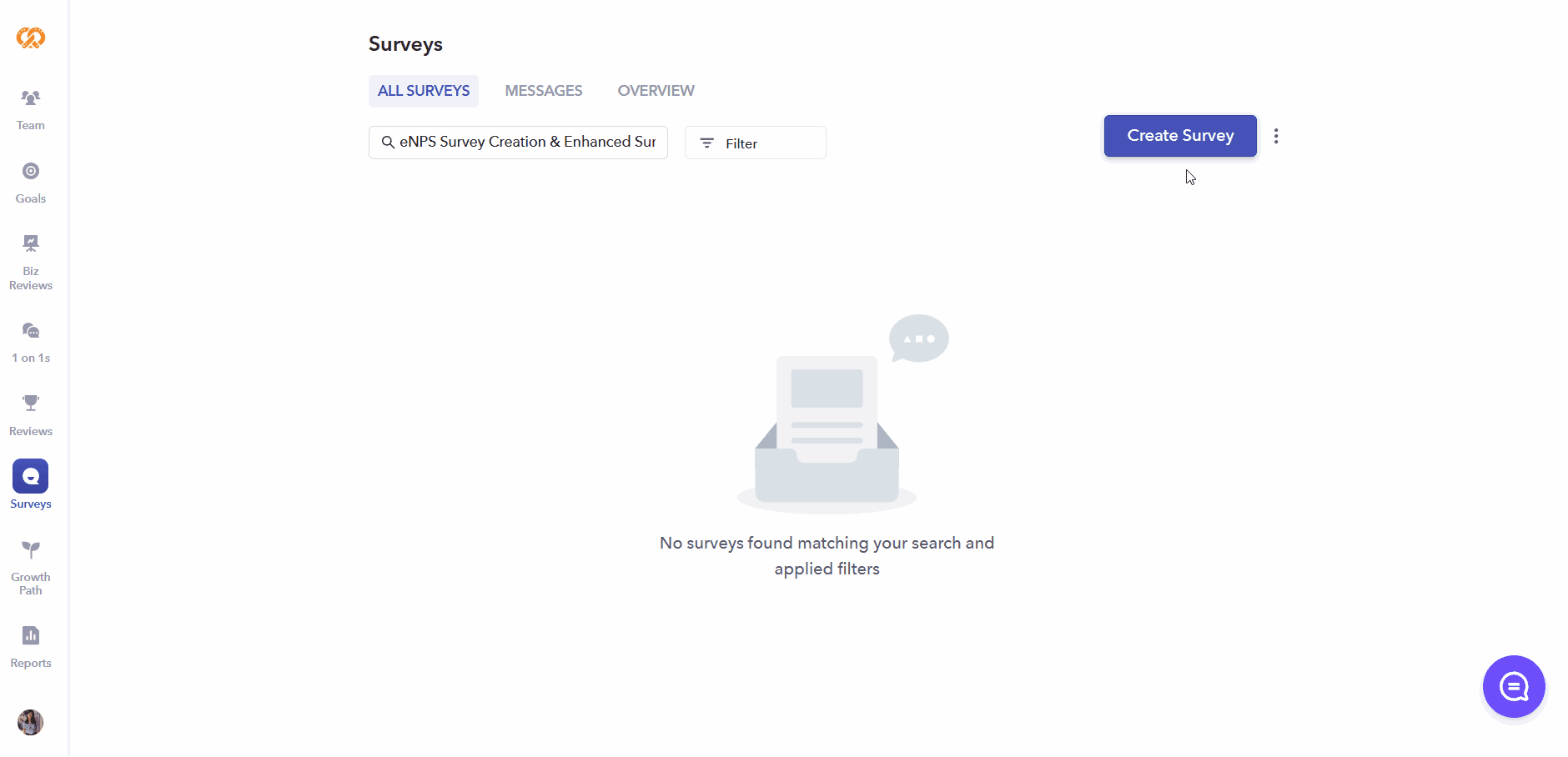 eNPS Survey Creation & Enhanced Survey Builder Experience