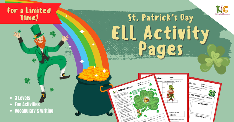 St. Patrick's Day ELL Resources for a Limited Time copy