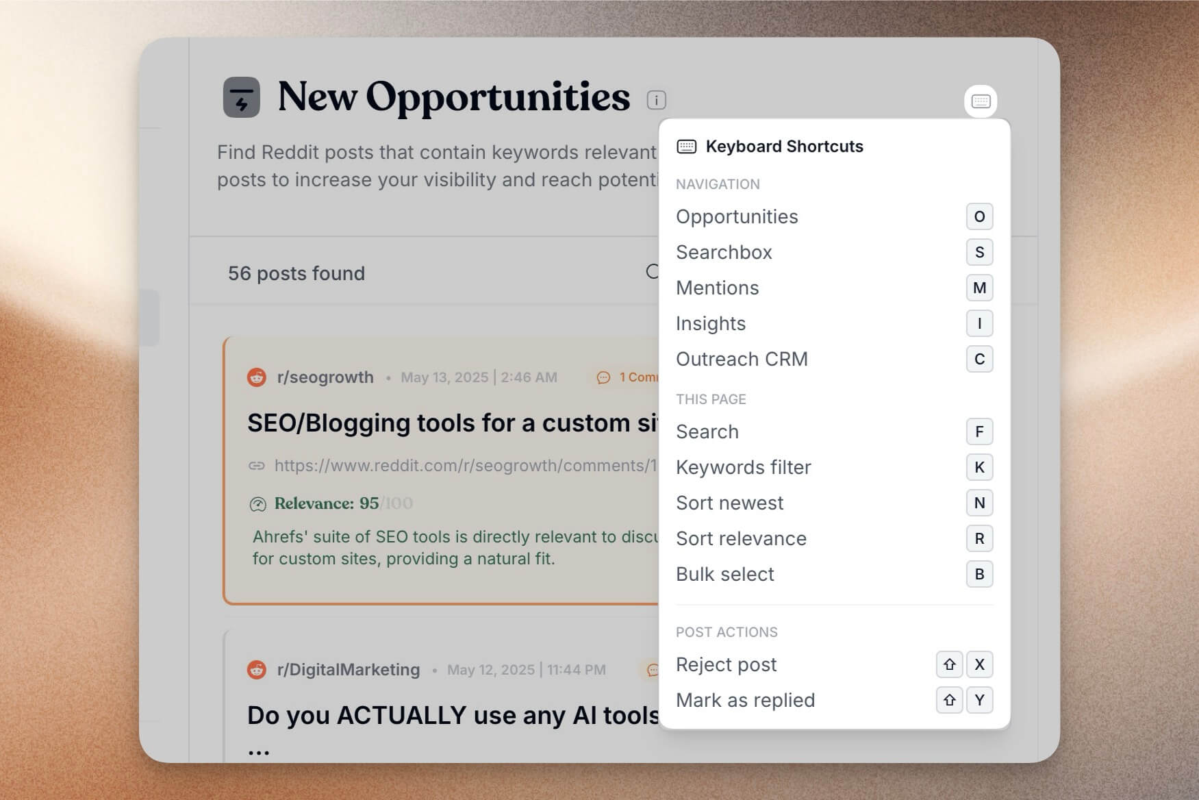 redreach-keyboard-shortcut-cheatsheet
