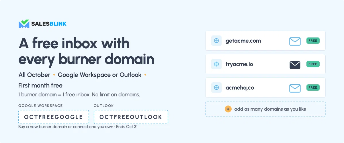SalesBlink October Banner-selection