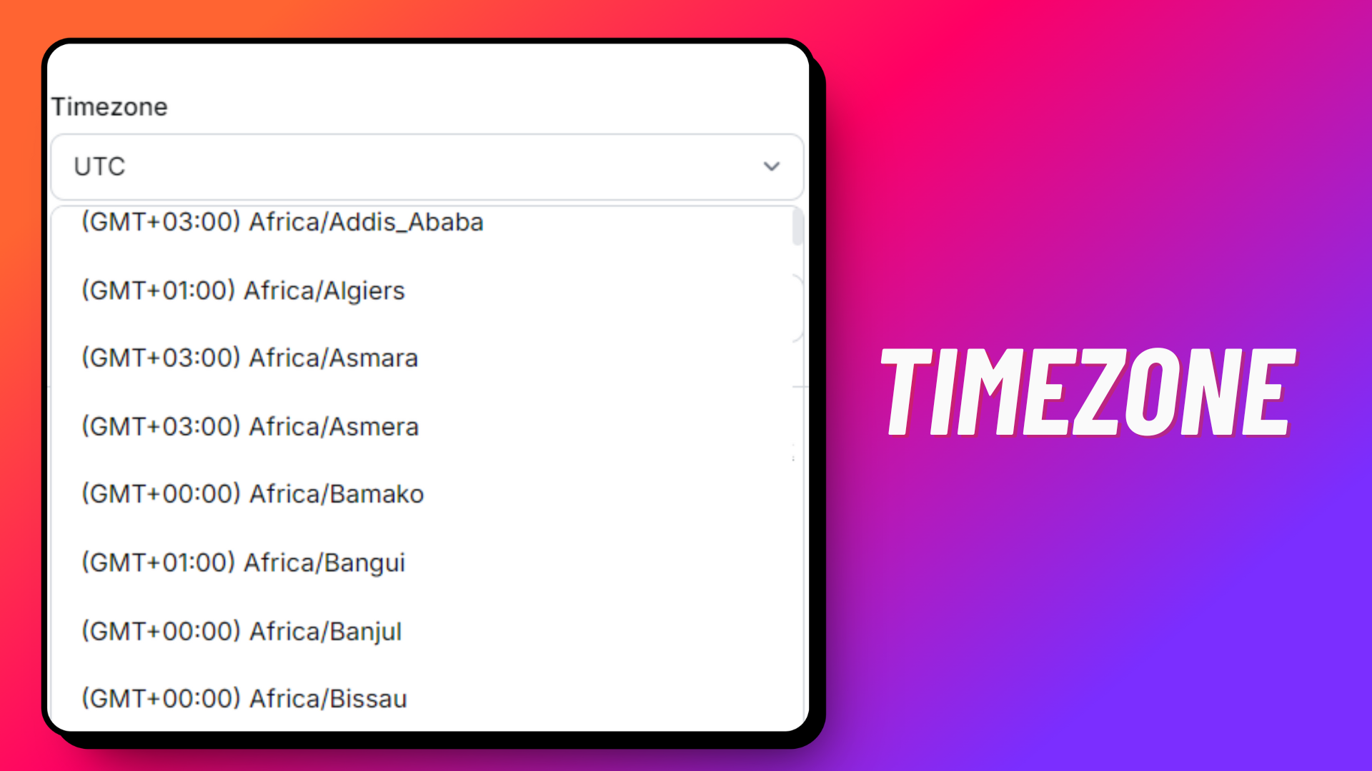 Timezone