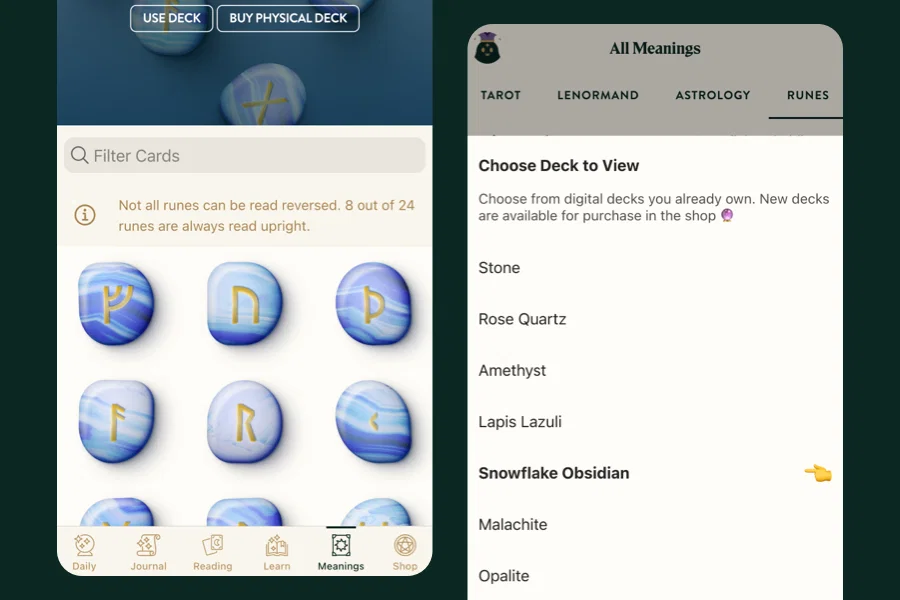 Rune Decks