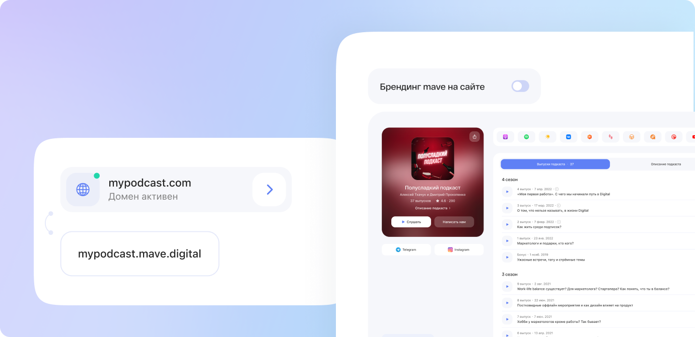 Domains & Branding