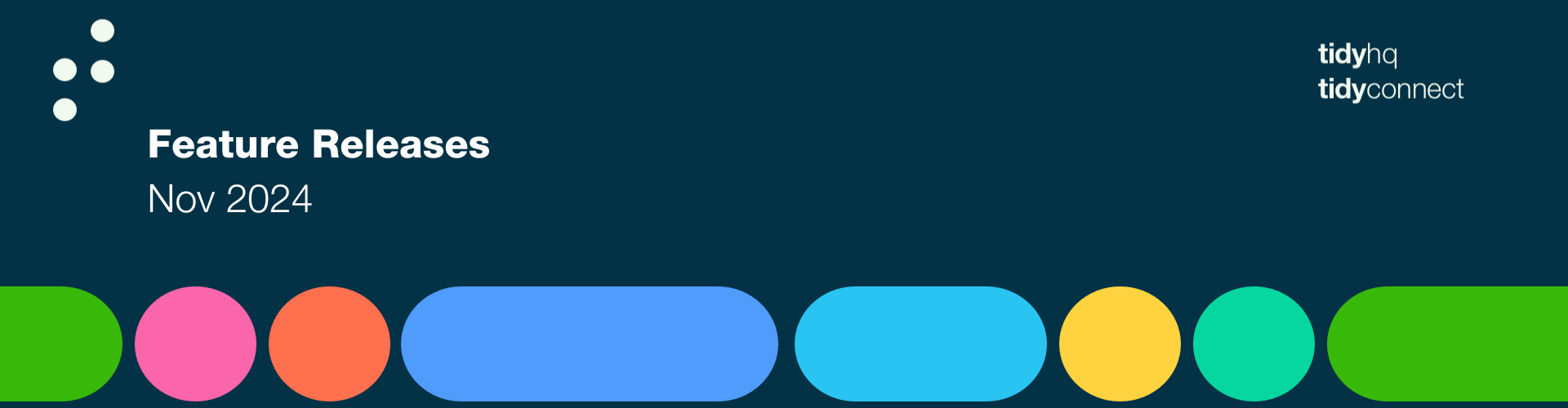 TidyHQ Release notes banner 2024.10 (1)