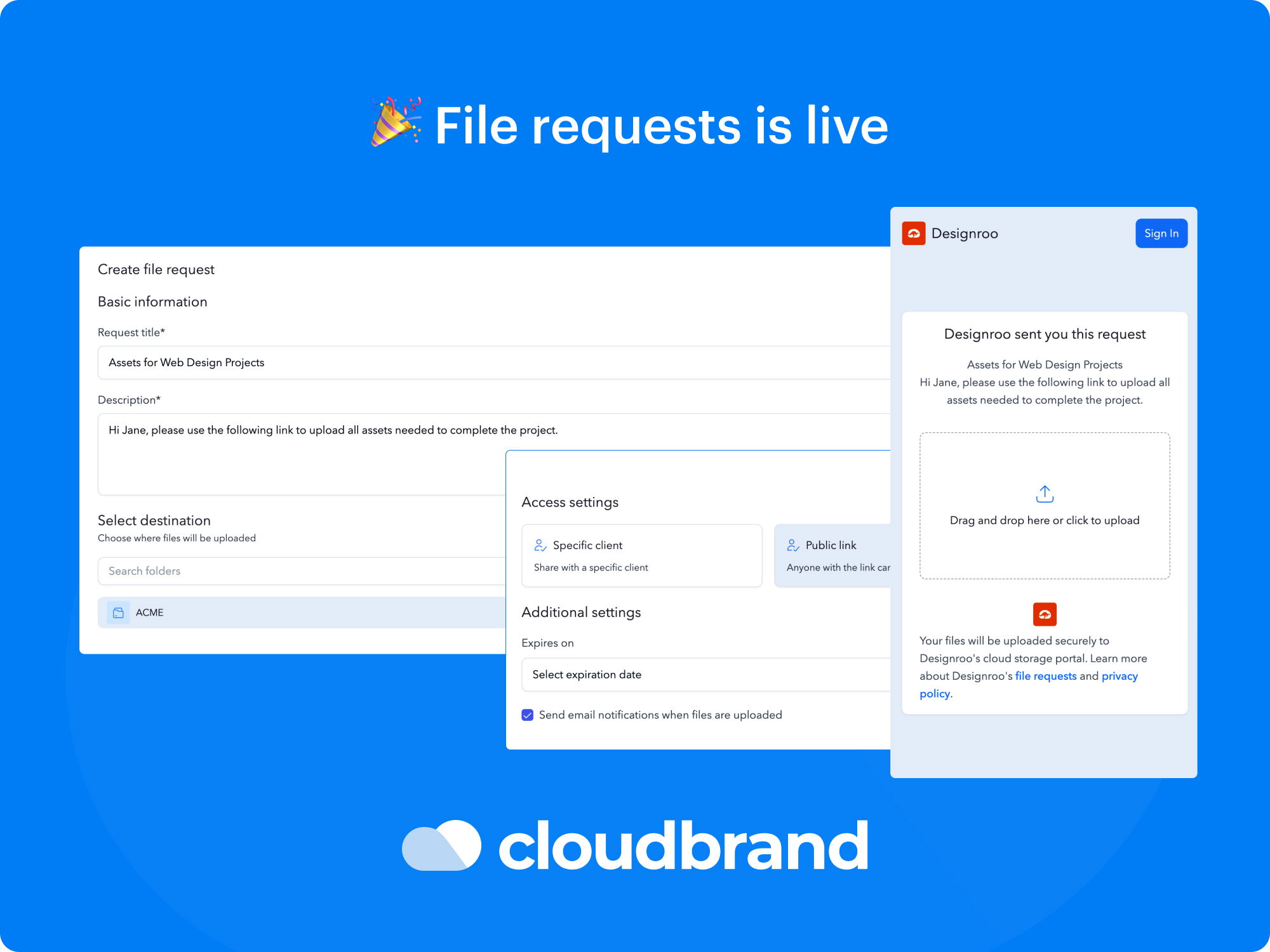 file requests