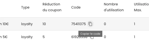 coupon