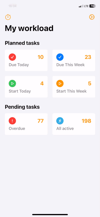 Workload App