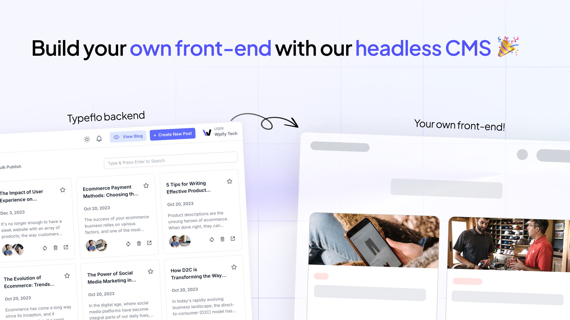 Headless CMS typeflo blogging platform (3)