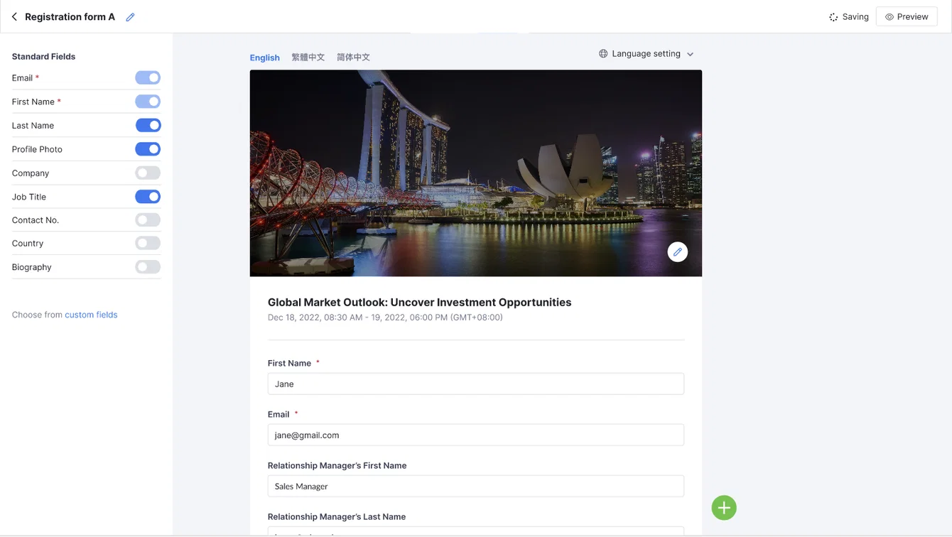 Order Form Builder