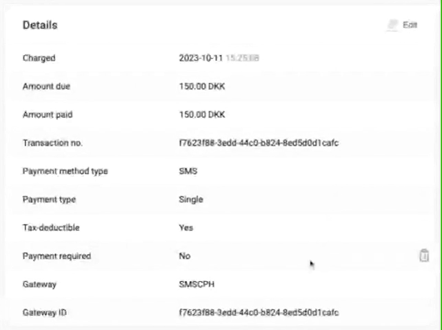 Payments