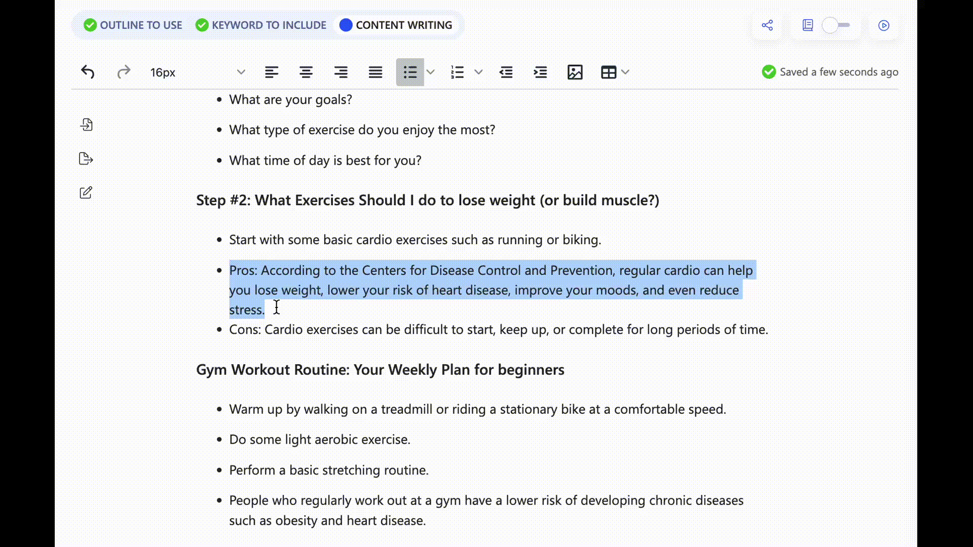 A.I Select Text Toolbar