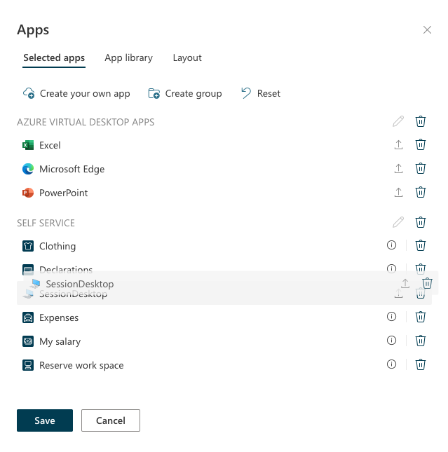 reorder-avd-apps