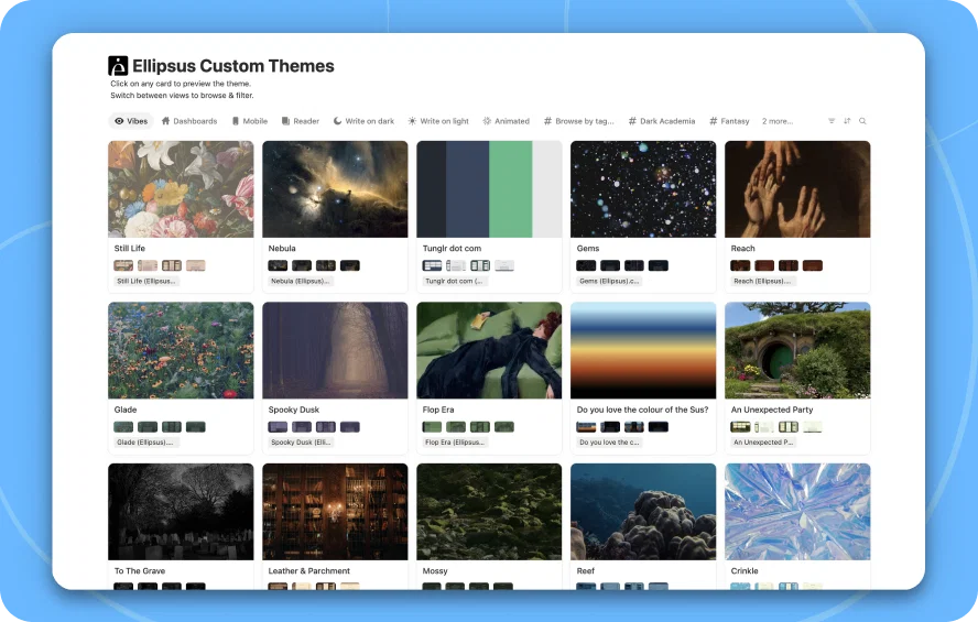 Roundup 2026-08 - Themes gallery