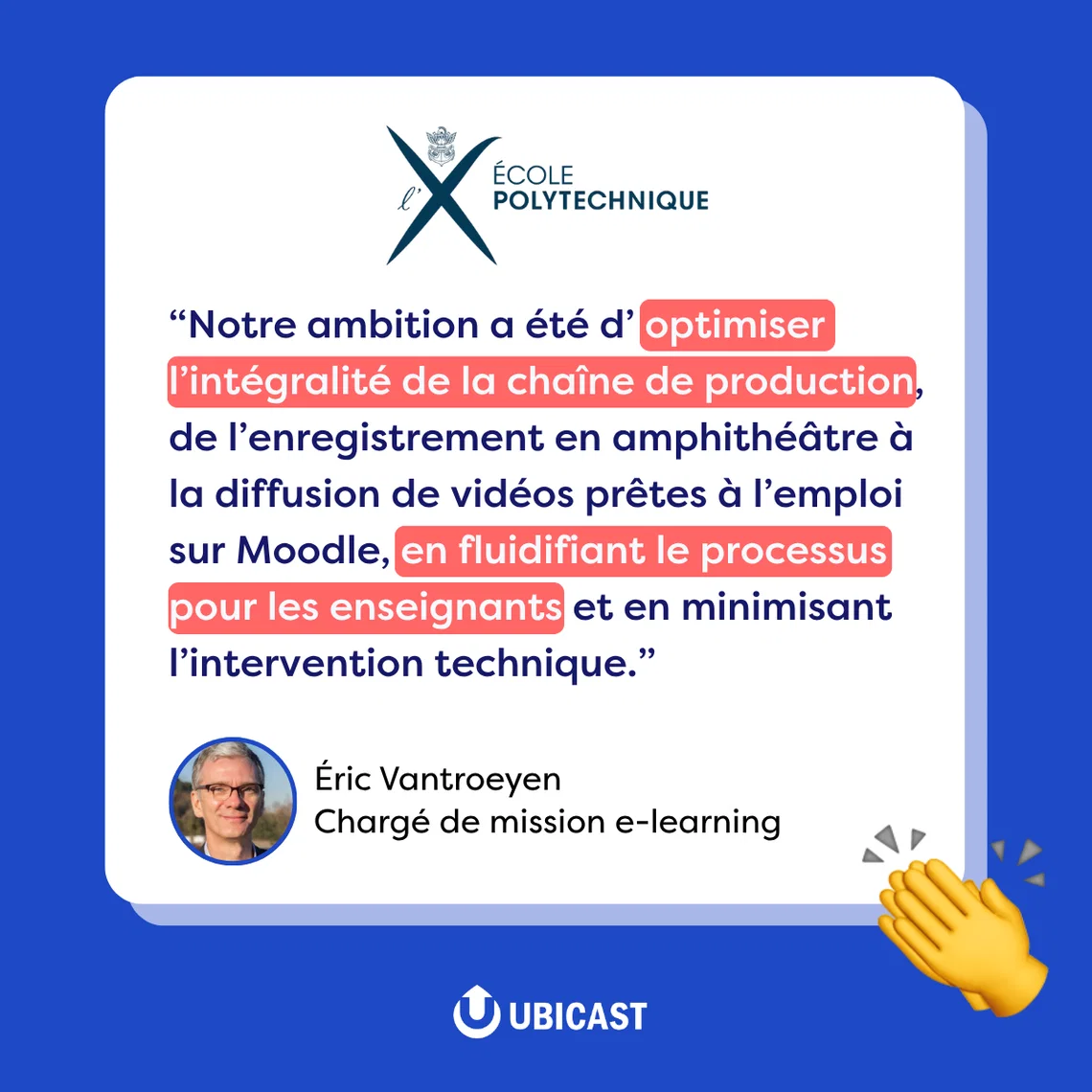 Citation école polytechnique (nos clients ont du talent)