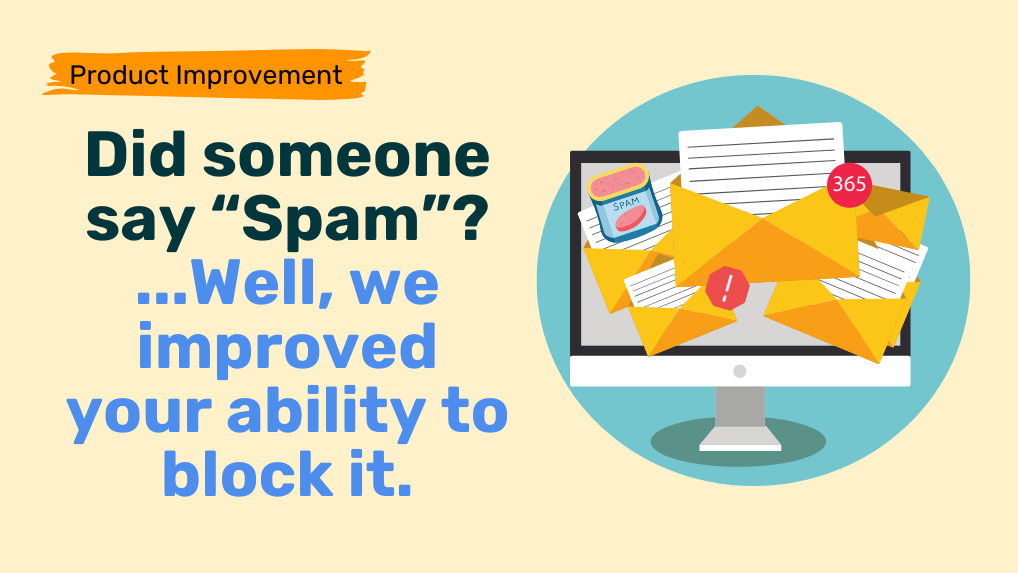 spam filtering improvement - DoneDone