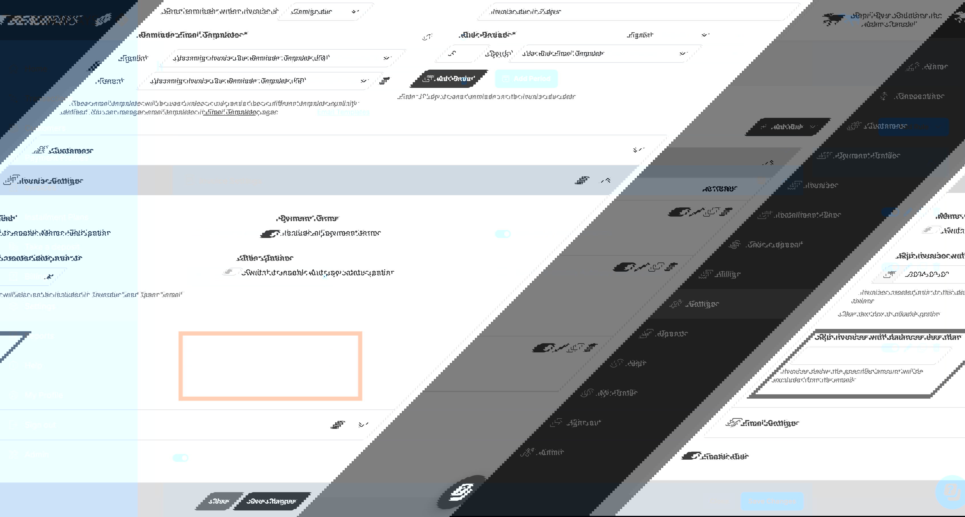 Invoice Rover Minimum EDIT