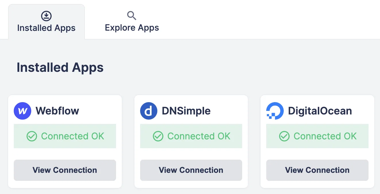 Controlla-integrations-store